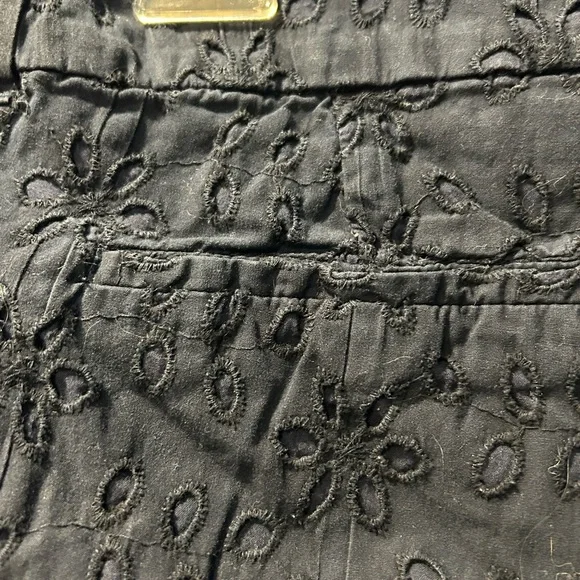 OLD NAVY Black eyelet pants- Dark Gray - Picture 5 of 6